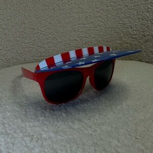 NWOT - Patriotic Sunglasses with Visor - 4th of July - USA